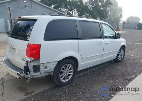 2014 Dodge Grand Caravan Sxt z USA, uszkodzony, nr VIN 2C4RDGCG1ER392061